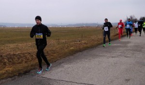 Na 1. km s Jirkou, Martin se vzdaluje
